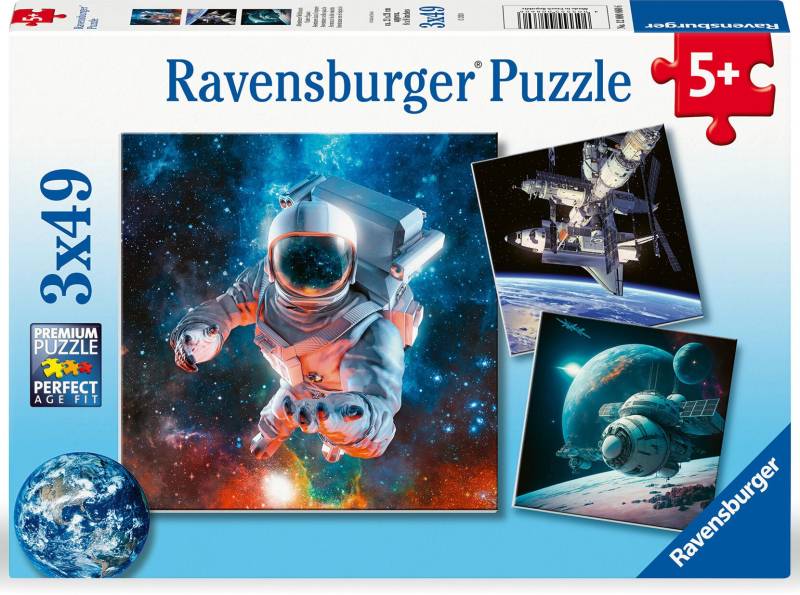 Ravensburger Puzzles Space Adventure 3x49 Teile von Ravensburger