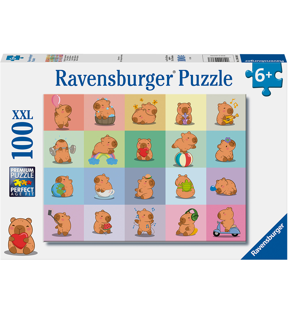 Ravensburger Puzzlespiel - 100 Teile - Wasserschwein - Ravensburger - One Size - Puzzlespiele Ravensburger Puzzlespiel - 100 Teile - Wasserschwein - Ravensburger - One Size - Puzzlespiele von Ravensburger
