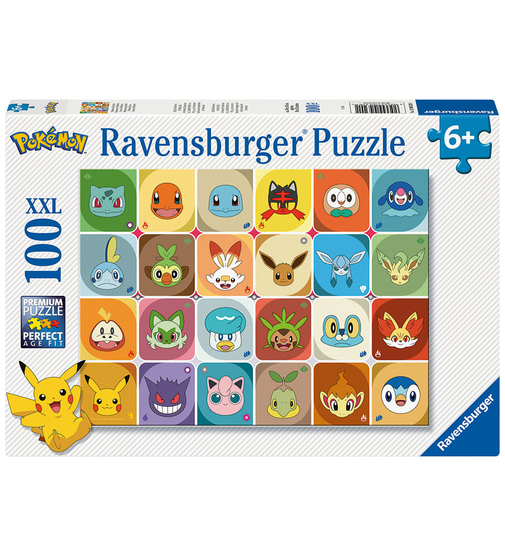Ravensburger Puzzlespiel - 100 Teile XXL - Pokémon Gesichter - Ravensburger - One Size - Puzzlespiele Ravensburger Puzzlespiel - 100 Teile XXL - Pokémon Gesichter - Ravensburger - One Size - Puzzlespiele von Ravensburger