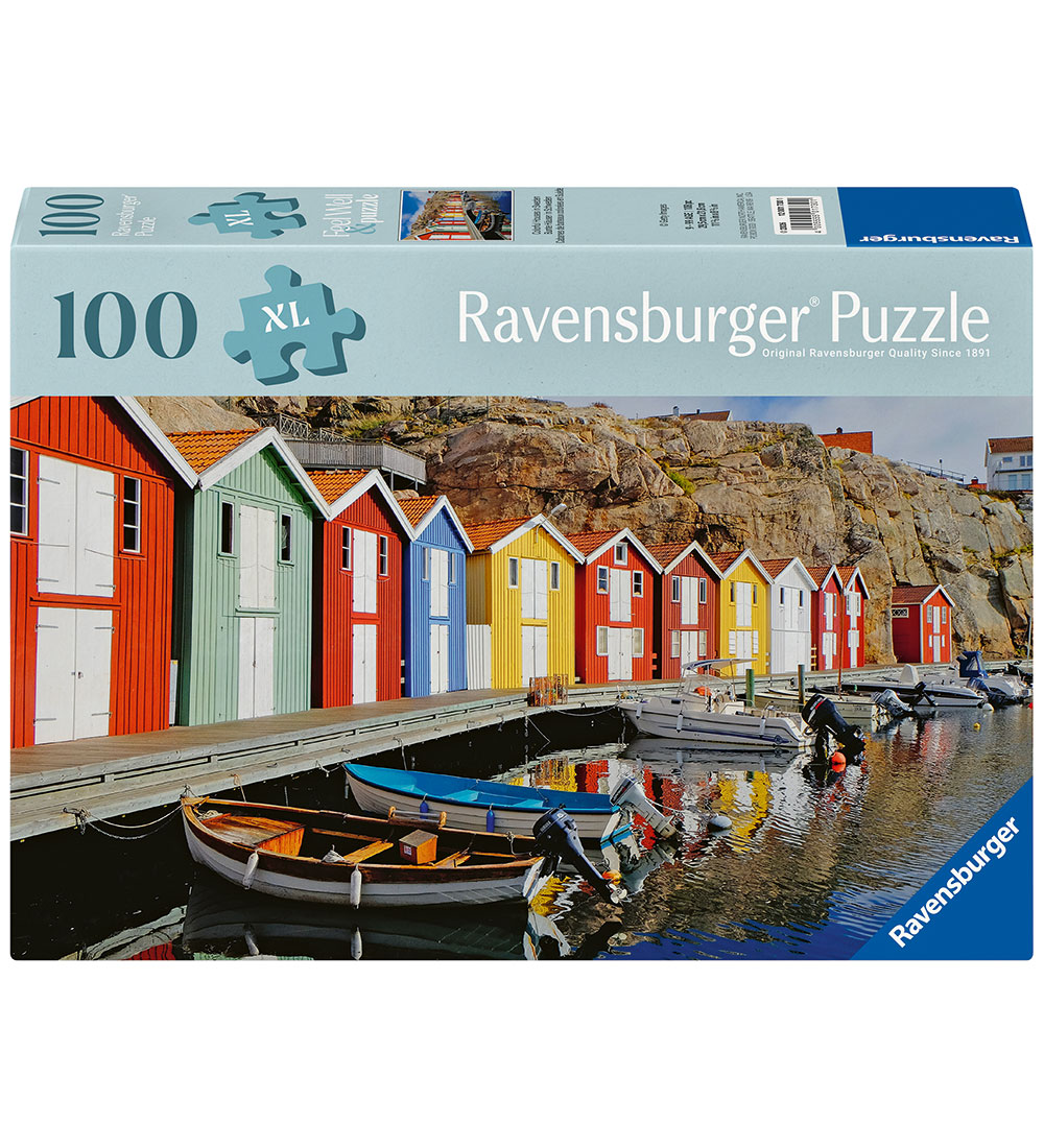 Ravensburger Puzzlespiel - 100 XL Teile - Bunte Häuser in Swe - Ravensburger - One Size - Puzzlespiele Ravensburger Puzzlespiel - 100 XL Teile - Bunte Häuser in Swe - Ravensburger - One Size - Puzzlespiele von Ravensburger