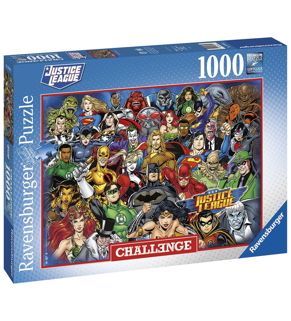 Ravensburger Puzzlespiel - 1000 Teile - Challenge DC Comics - Ravensburger - One Size - Puzzlespiele Ravensburger Puzzlespiel - 1000 Teile - Challenge DC Comics - Ravensburger - One Size - Puzzlespiele von Ravensburger