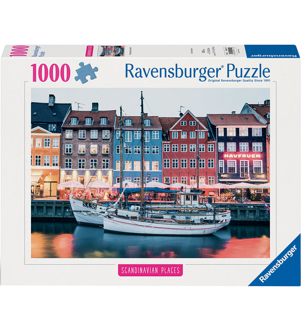 Ravensburger Puzzlespiel - 1000 Teile - Copenhagen Denmark - Ravensburger - One Size - Puzzlespiele Ravensburger Puzzlespiel - 1000 Teile - Copenhagen Denmark - Ravensburger - One Size - Puzzlespiele von Ravensburger