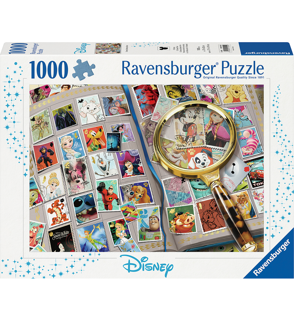 Ravensburger Puzzlespiel - 1000 Teile - Disney Briefmarkenalbum - Ravensburger - One Size - Puzzlespiele Ravensburger Puzzlespiel - 1000 Teile - Disney Briefmarkenalbum - Ravensburger - One Size - Puzzlespiele von Ravensburger