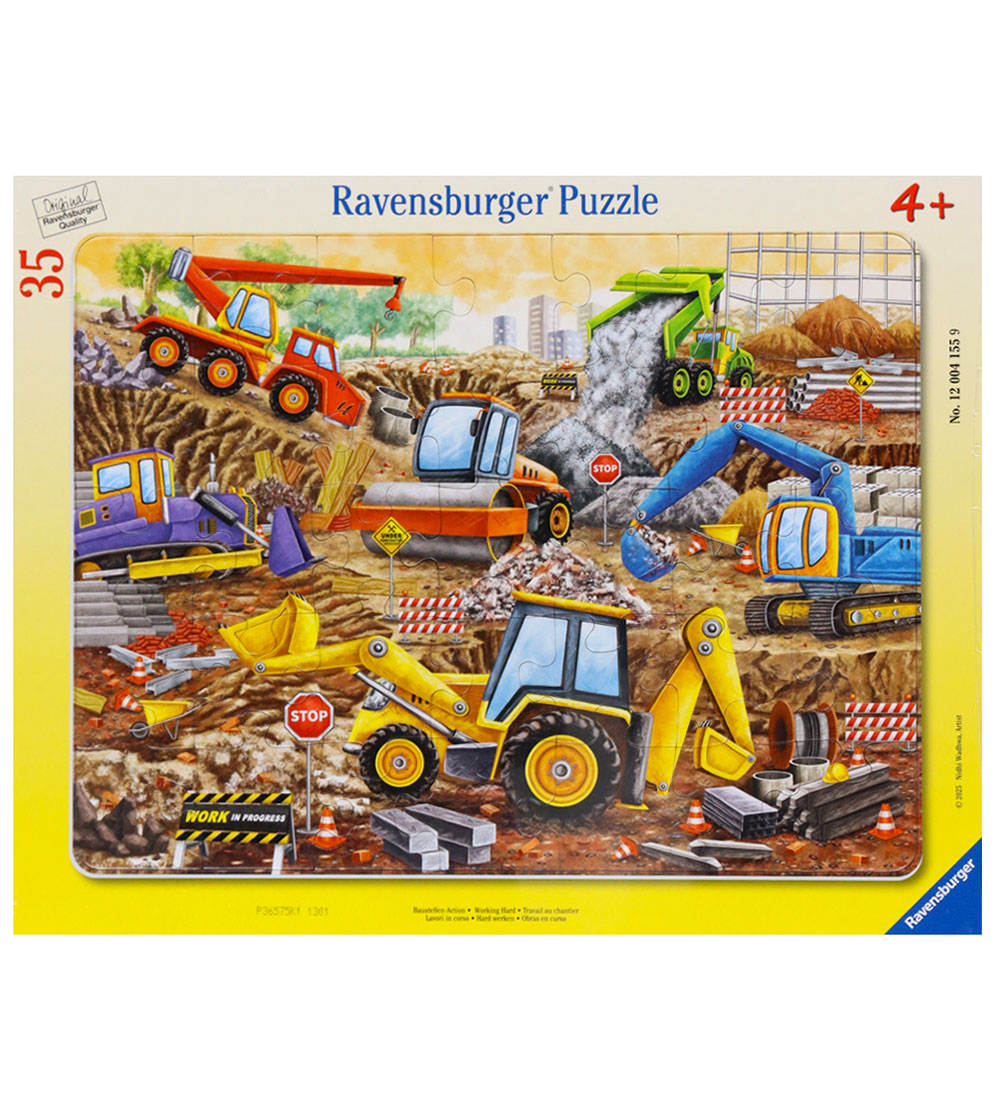 Ravensburger Puzzlespiel - 35 Teile - Fleißig am Arbeiten - Ravensburger - One Size - Puzzlespiele Ravensburger Puzzlespiel - 35 Teile - Fleißig am Arbeiten - Ravensburger - One Size - Puzzlespiele von Ravensburger