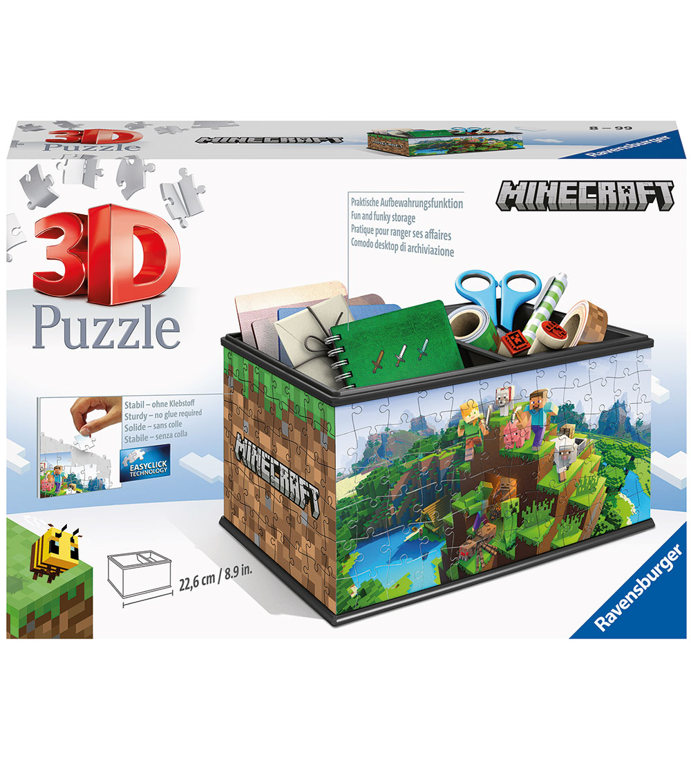 Ravensburger Puzzlespiel - 3D Treasure Box - 223 Teile - Minecra - Ravensburger - One Size - Puzzlespiele Ravensburger Puzzlespiel - 3D Treasure Box - 223 Teile - Minecra - Ravensburger - One Size - Puzzlespiele von Ravensburger