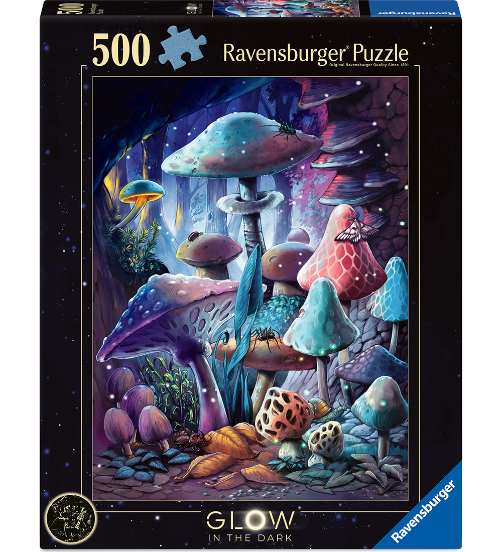 Ravensburger Puzzlespiel - 500 Teile - Mondscheinpilz - Glow - Ravensburger - One Size - Puzzlespiele Ravensburger Puzzlespiel - 500 Teile - Mondscheinpilz - Glow - Ravensburger - One Size - Puzzlespiele von Ravensburger