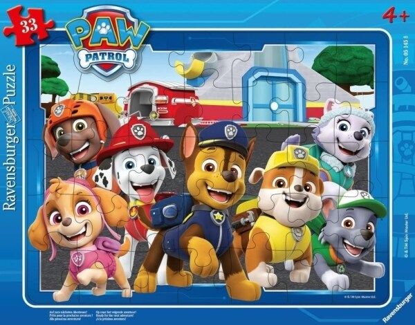 Ravensburger Rahmenpuzzle Paw Patrol Movie, 33 Teile von Ravensburger