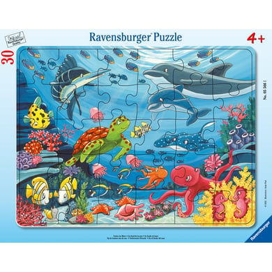 Ravensburger Rahmenpuzzle - Unten im Meer 30 Teile von Ravensburger