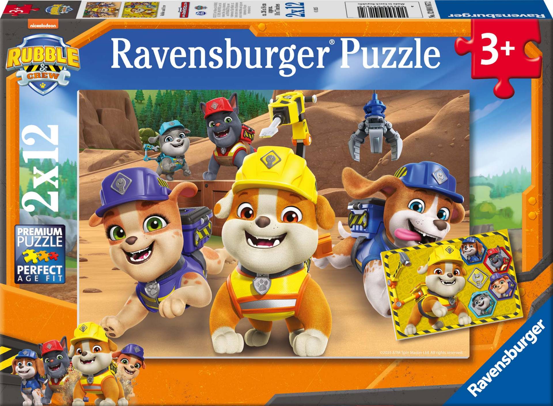 Ravensburger Rubble &  Crew Puzzles 2x12 Teile von Ravensburger