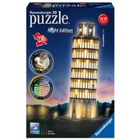 3D Puzzle Ravensburger Schiefer Turm von Pisa bei Nacht 216 Teile von Ravensburger