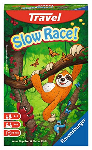 Ravensburger Slow Race Reisespiel, Mehrfarbig, 23468 von Ravensburger