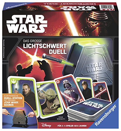 Ravensburger Spiele 21209 - Star Wars: das große Lichtschwert Duell, Aktions- und Geschicklichkeitsspiel von Ravensburger