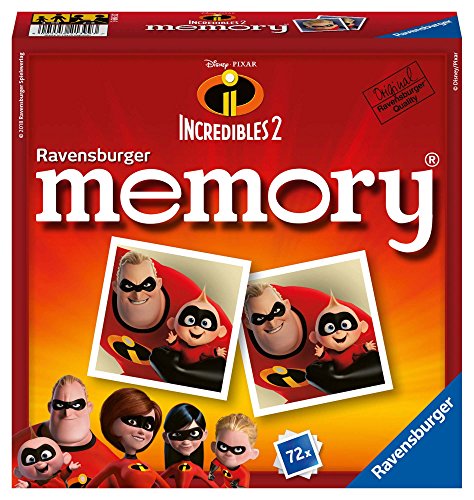 Ravensburger Spiele 21399 Incredibles The 2" Memory Spiel von Ravensburger