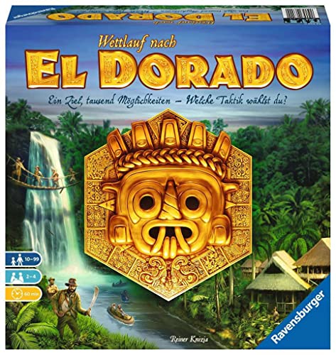 Ravensburger 26720 - El Dorado - Strategiespiel, Spiel für Erwachsene und Kinder von 10 - 99 Jahren - Taktikspiel geeignet für 2-4 Spieler von Ravensburger