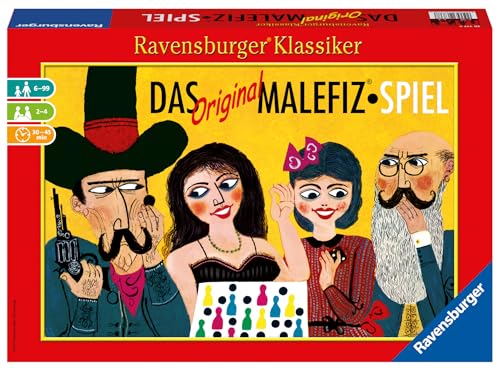 Ravensburger 26737 - Das Original Malefiz Spiel - Familienspiel für 2-4 Spieler, Ravensburger Klassiker ab 6 Jahren von Ravensburger