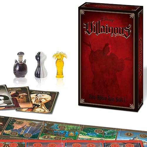 Ravensburger 26958 - Disney Villainous - Das Böse hat Stil, 3 Erweiterung von Villainous ab 10 Jahren für 2-3 Spieler von Wonder Forge