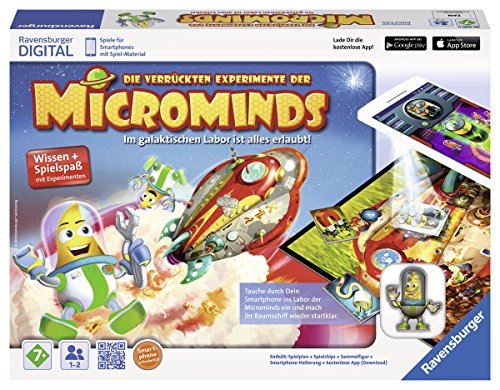 Ravensburger Spiele Die verrückten Experimente der Microminds (Experimentierkasten): Im galaktischen Labor ist Alles erlaubt! von Ravensburger