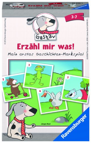 Ravensburger Spiele Gustav (Kinderspiel), Erzähl Mir was!: Mein erstes Geschichten-Merkspiel von Ravensburger