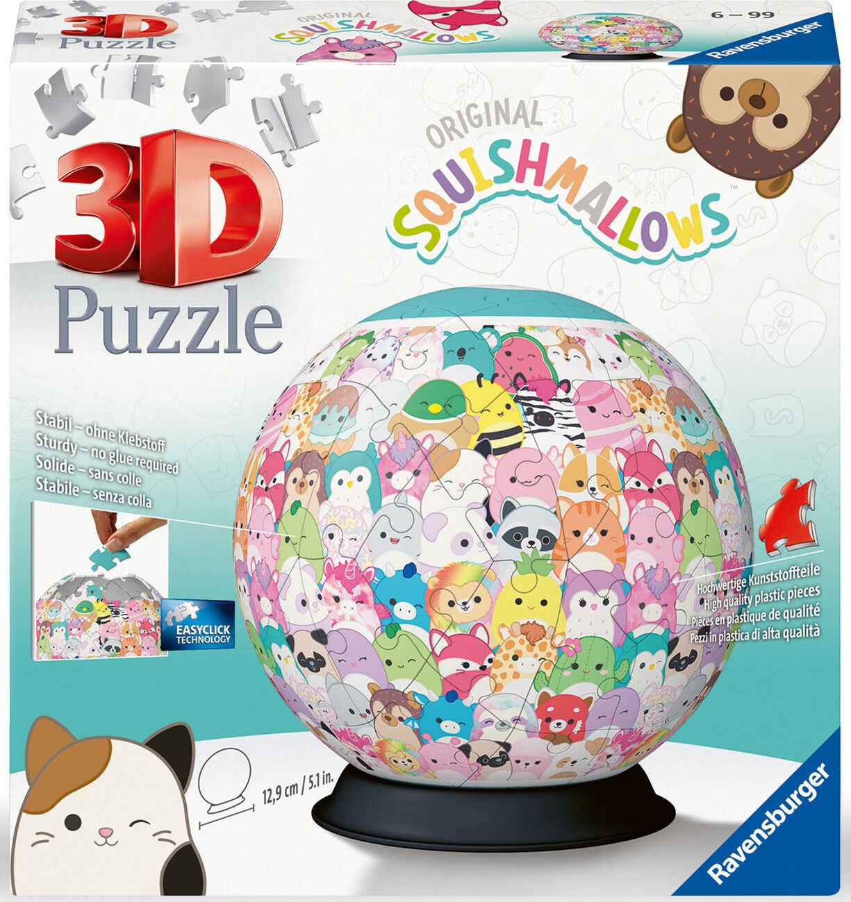 Ravensburger Squishmallows 3D-Puzzle 72 Teile von Ravensburger