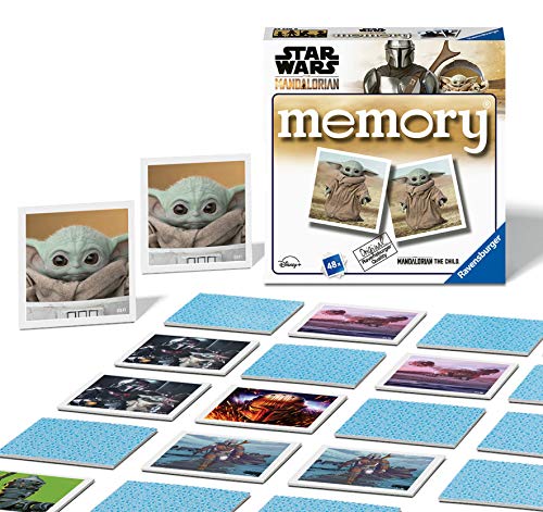 Ravensburger Star Wars Mandalorian The Child Mini Memory Game, passende Bilder Finden, für Kinder ab 3 Jahren (Englische Version) von Ravensburger