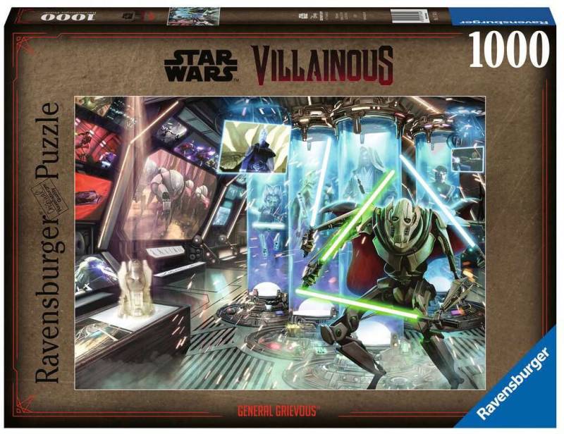 Ravensburger Star Wars Villainous Puzzle General Grievous 1000 Teile von Ravensburger