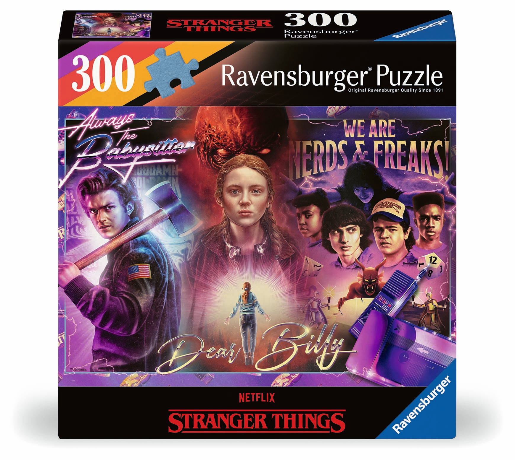 Ravensburger Stranger Things Puzzle 300 Teile von Ravensburger