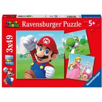 Puzzle Ravensburger Super Mario 3 X 49 Teile von Ravensburger