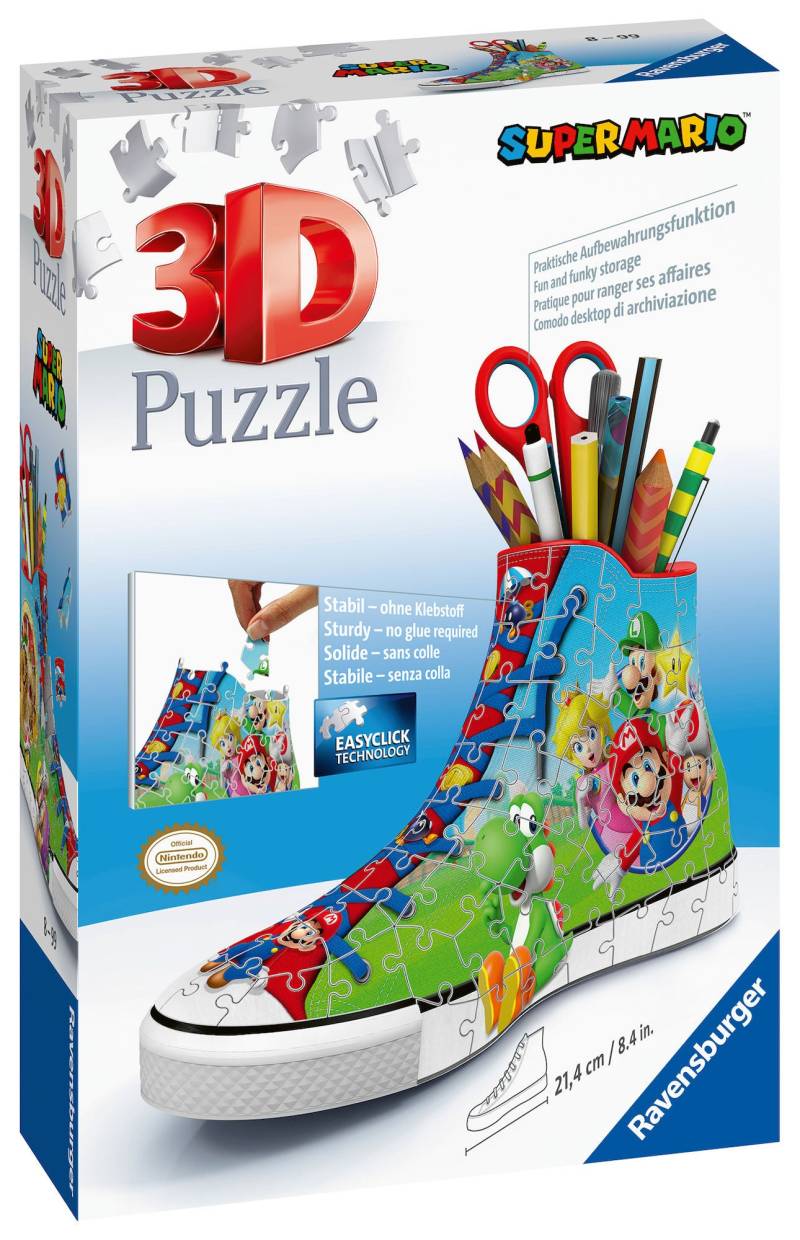 Ravensburger Super Mario Sneaker 3D-Puzzle, 108 Teile von Ravensburger