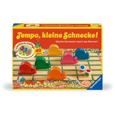 Ravensburger Tempo, kleine Schnecke! 40 Jahre Jubiläumsausgabe von Ravensburger