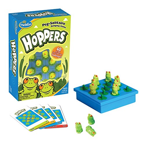 Ravensburger Think Fun 6701, Hoppers-Brettspiel (evtl. Nicht in Deutscher Sprache) von Ravensburger