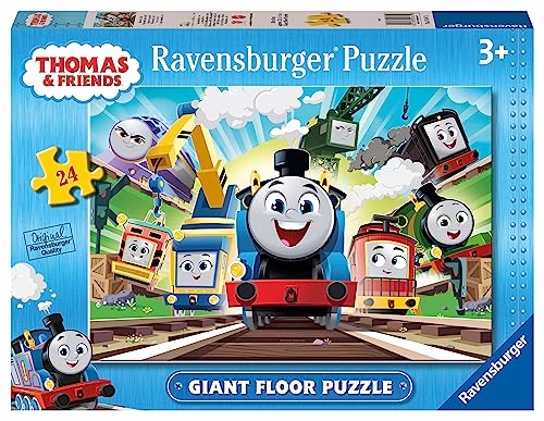 Ravensburger Thomas & Friends Riesiges Bodenpuzzle für Kinder ab 3 Jahren, 24-teilig Ravensburger Thomas & Friends Riesiges Bodenpuzzle für Kinder ab 3 Jahren, 24-teilig von Ravensburger