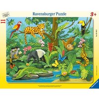 Rahmenpuzzle Ravensburger Tiere im Regenwald 11 Teile von Ravensburger