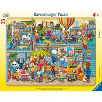 Ravensburger Rahmenpuzzle Tierischer Spielzeugladen Ravensburger Rahmenpuzzle Tierischer Spielzeugladen von Ravensburger Verlag GmbH