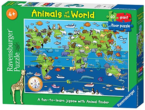 Ravensburger Tierwelt Bodenpuzzle mit 60 Teilen von Ravensburger