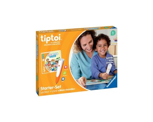 Ravensburger Tiptoi® – Starter-Set – Leser + Buch Suche und Finde 'Mon Monde' – elektronisches Lernspiel, ohne Display – ab 2 Jahren – französische Version – 00174 von Ravensburger