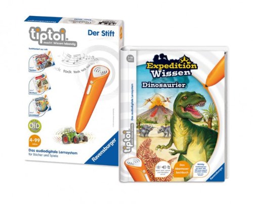 Ravensburger Tiptoi 006076 Expedition Wissen Dinosaurier und 005000 Der Stift 9120055081746 von Ravensburger