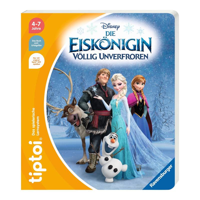 Ravensburger Tiptoi Disney Die Eiskönigin - Völlig unverfroren von Ravensburger