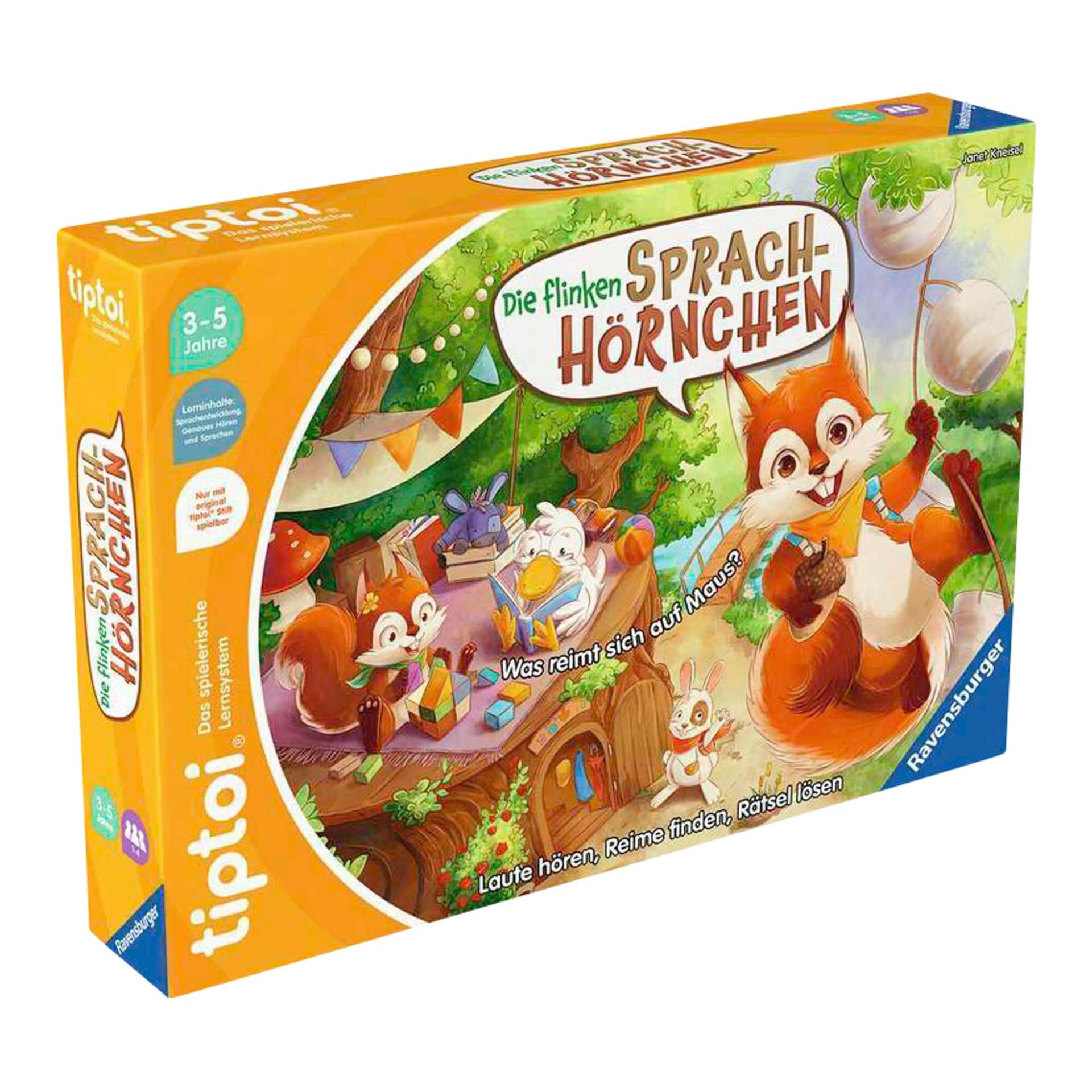 Ravensburger Tiptoi Lernspiel Die flinken Sprach-Hörnchen Ravensburger Tiptoi Lernspiel Die flinken Sprach-Hörnchen von Ravensburger