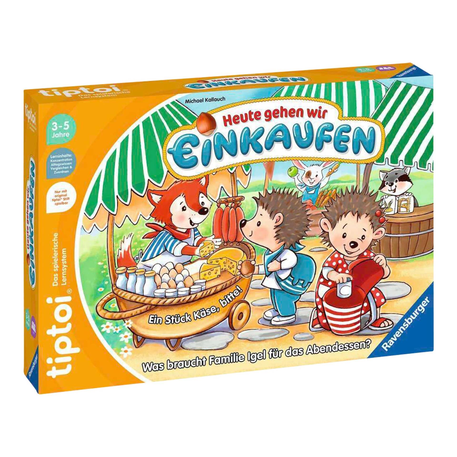Ravensburger Tiptoi Lernspiel Heute gehen wir Einkaufen Ravensburger Tiptoi Lernspiel Heute gehen wir Einkaufen von Ravensburger