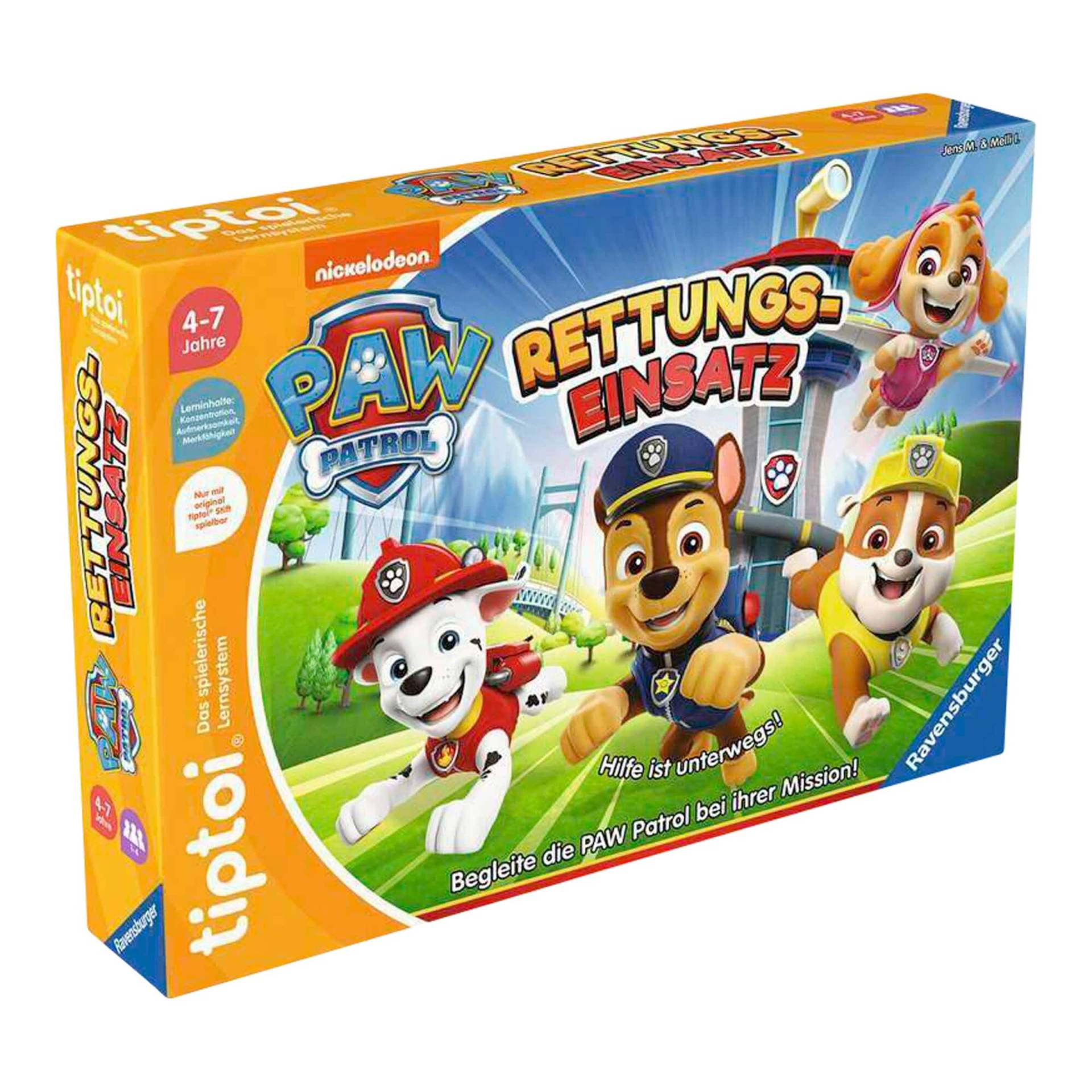 Ravensburger Tiptoi Lernspiel Paw Patrol Rettungseinsatz Ravensburger Tiptoi Lernspiel Paw Patrol Rettungseinsatz von Ravensburger