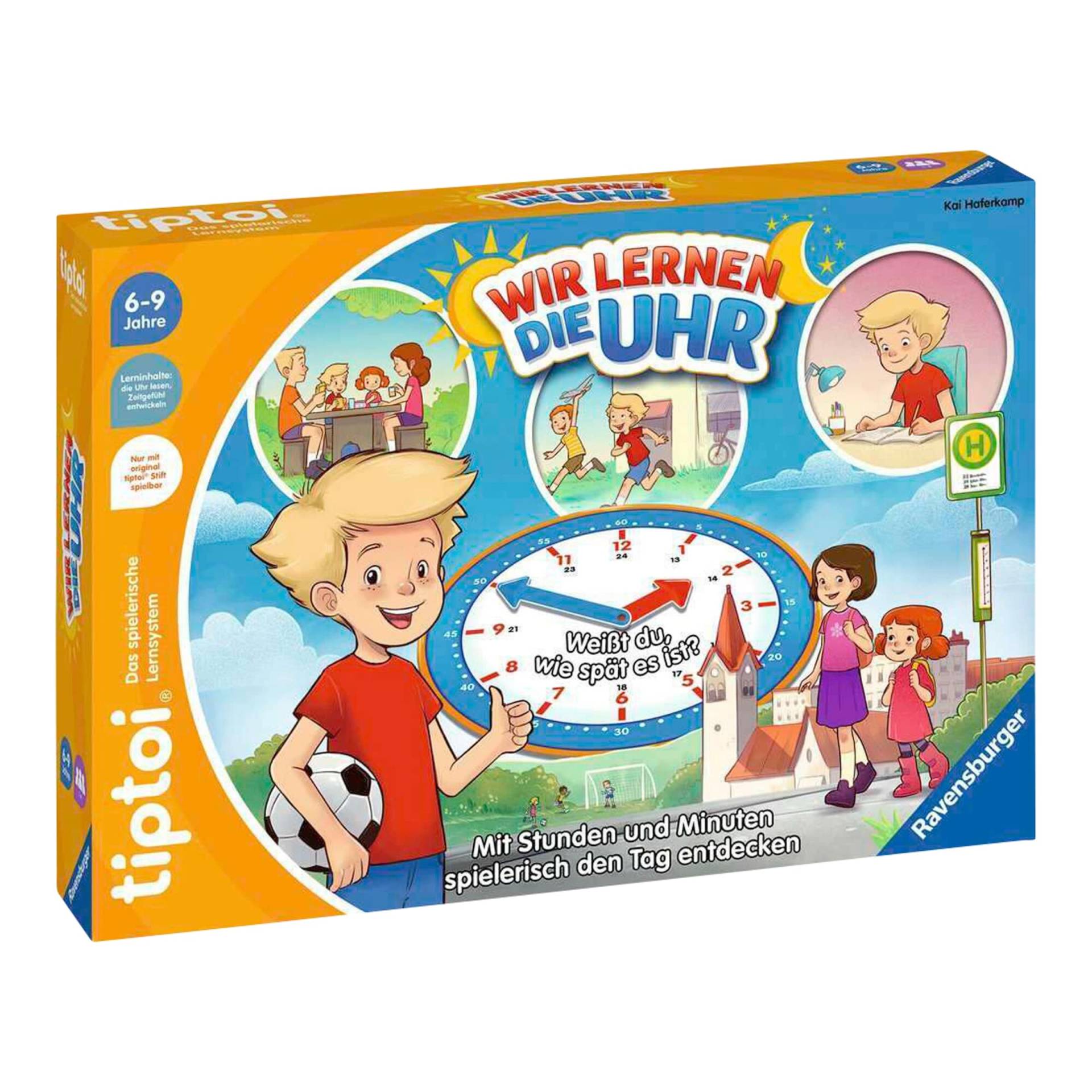 Ravensburger Tiptoi Lernspiel Wir lernen die Uhr Ravensburger Tiptoi Lernspiel Wir lernen die Uhr von Ravensburger
