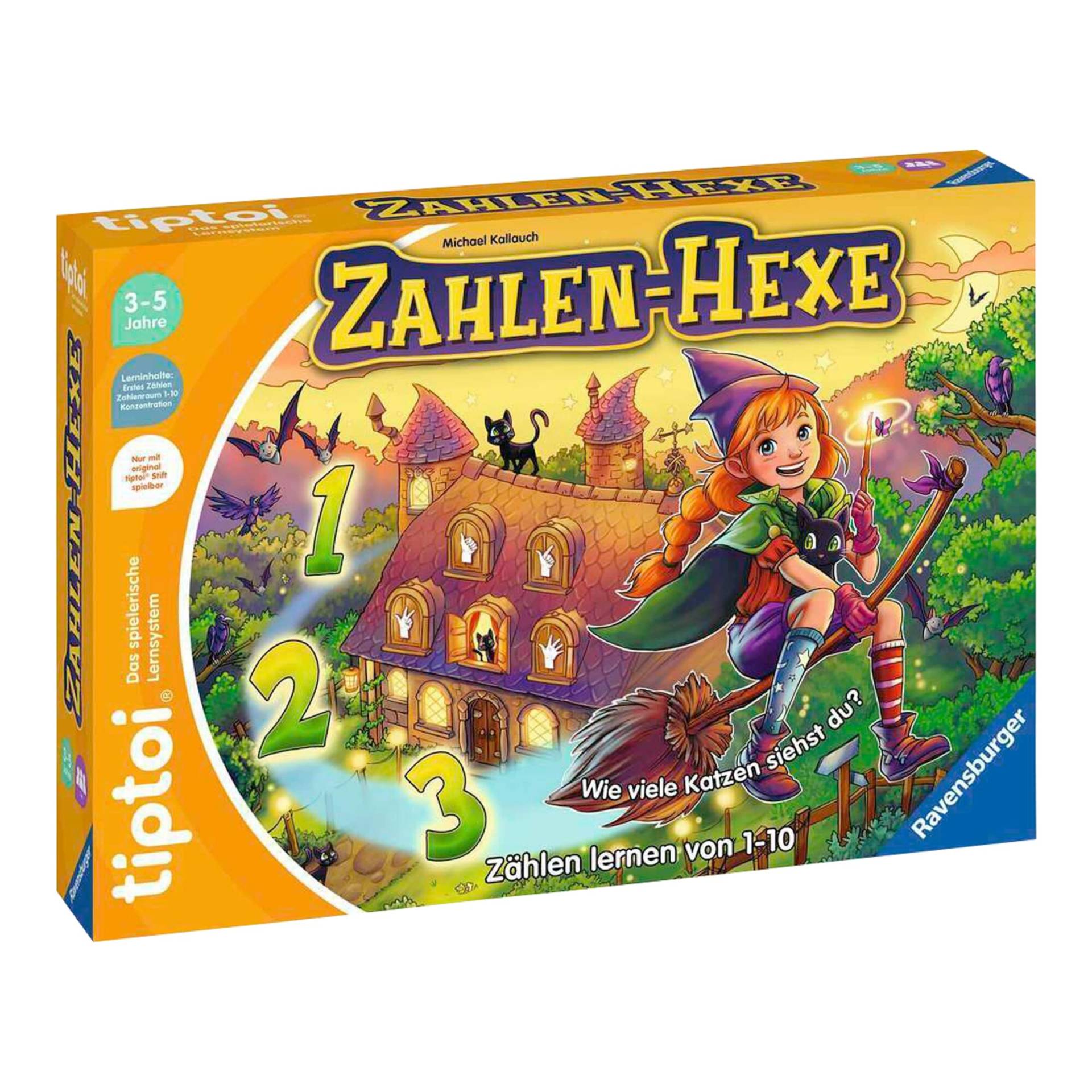 Ravensburger Tiptoi Lernspiel Zahlen-Hexe Ravensburger Tiptoi Lernspiel Zahlen-Hexe von Ravensburger