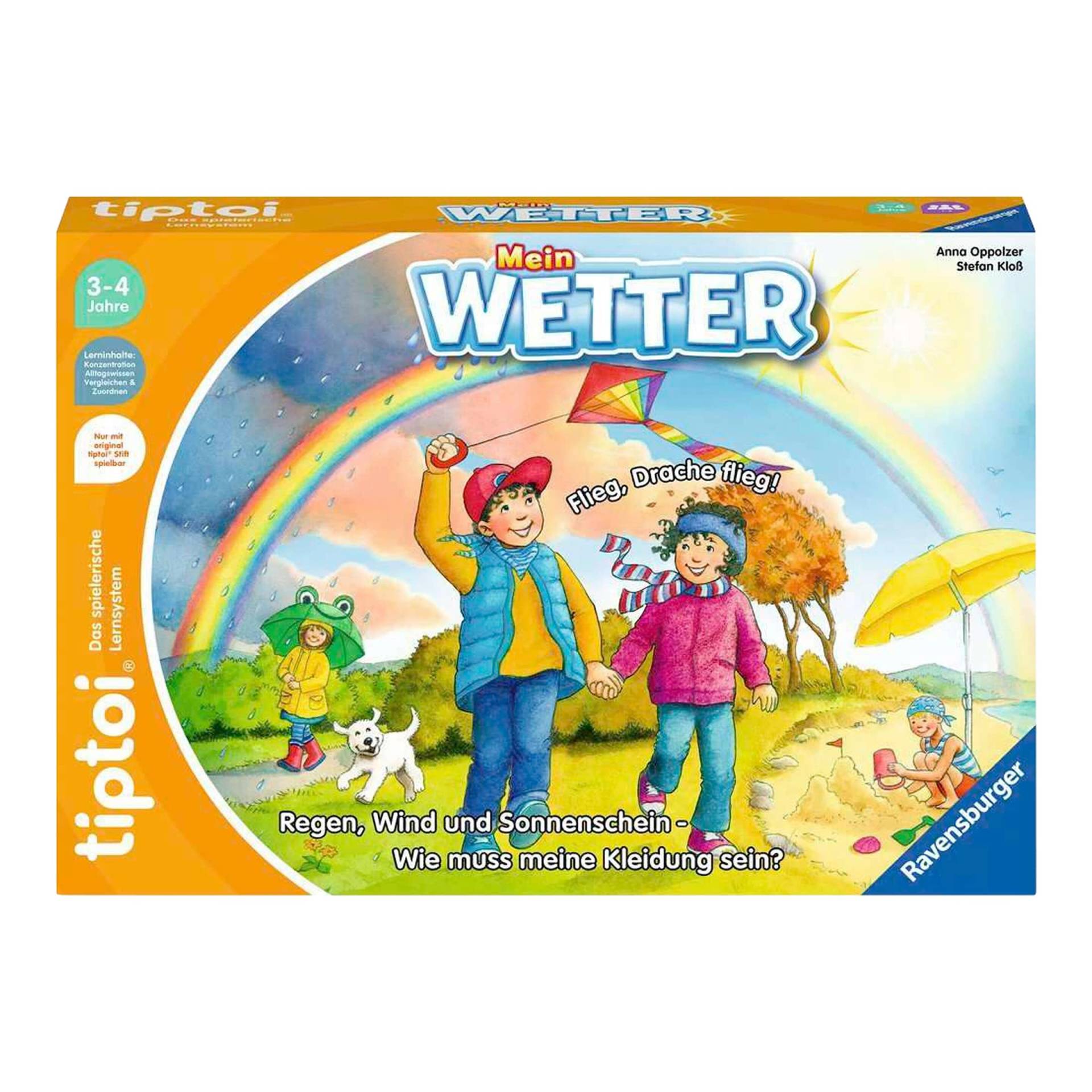 Ravensburger Tiptoi Spiel Mein Wetter von Ravensburger