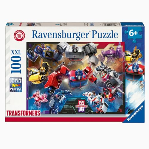 Ravensburger - Transformers Puzzle 100 Teile XXL, Puzzle Kinder 6 Jahre, 49 x 36 cm Ravensburger - Transformers Puzzle 100 Teile XXL, Puzzle Kinder 6 Jahre, 49 x 36 cm von Ravensburger