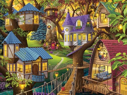 Ravensburger Twilight in The Treetops 1500 Teile Puzzle für Erwachsene - 12001009 - Handwerkswerkzeuge, Made in Germany, jedes Teil zusammen von Ravensburger