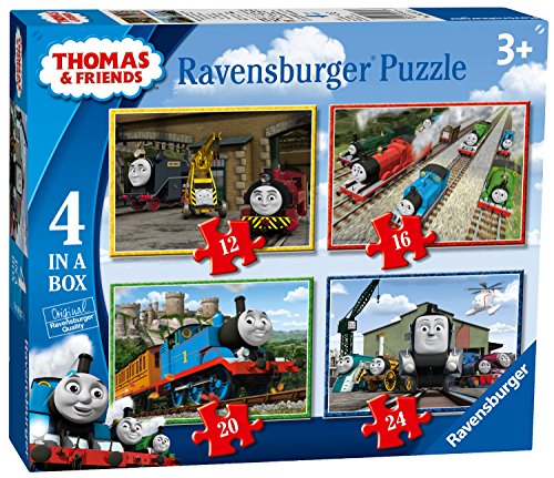 Ravensburger 6937 Thomas and Friends Freunde Puzzle für Kinder ab 3 Jahren, 10,2 cm Box (12, 16, 20, 24 Teile), 0 von Ravensburger