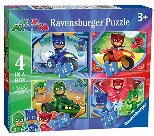 Ravensburger 6974 PJ Masks Puzzle für Kinder ab 3 Jahren (12, 16, 20, 24 Teile) von Ravensburger