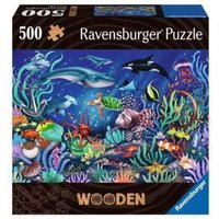 WOODEN Puzzle - Unten im Meer - Holzpuzzle für Erwachsene mit 500 Teilen WOODEN Puzzle - Unten im Meer - Holzpuzzle für Erwachsene mit 500 Teilen von Ravensburger Verlag GmbH