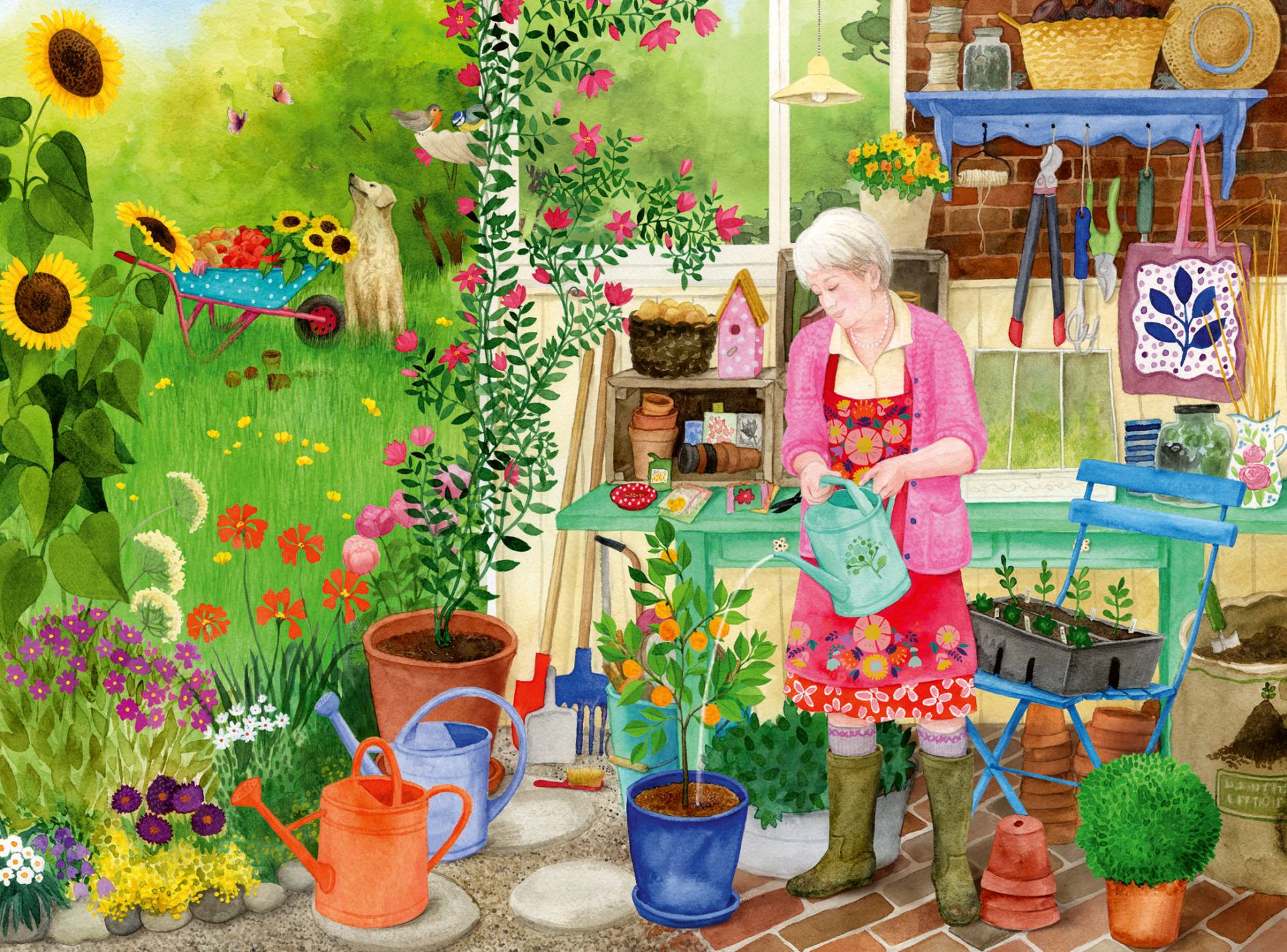 Ravensburger Wellness & Puzzle - Gartenarbeit 100 Teile Puzzle Ravensburger-01362 Ravensburger Wellness & Puzzle - Gartenarbeit 100 Teile Puzzle Ravensburger-01362 von Ravensburger