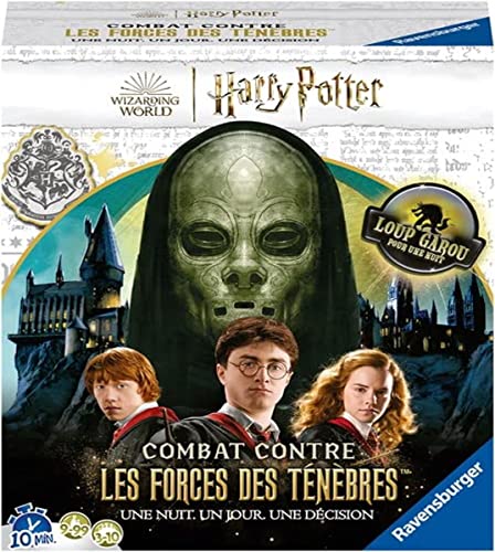 Ravensburger - Werwolf für eine Nacht – Harry Potter – Todesser – Gesellschaftsspiel – Gesellschaftsspiel – Für 3 bis 10 Spieler ab 9 Jahren – Unisex – 27354 – (mehrsprachig – Französisch inklusive) von Ravensburger